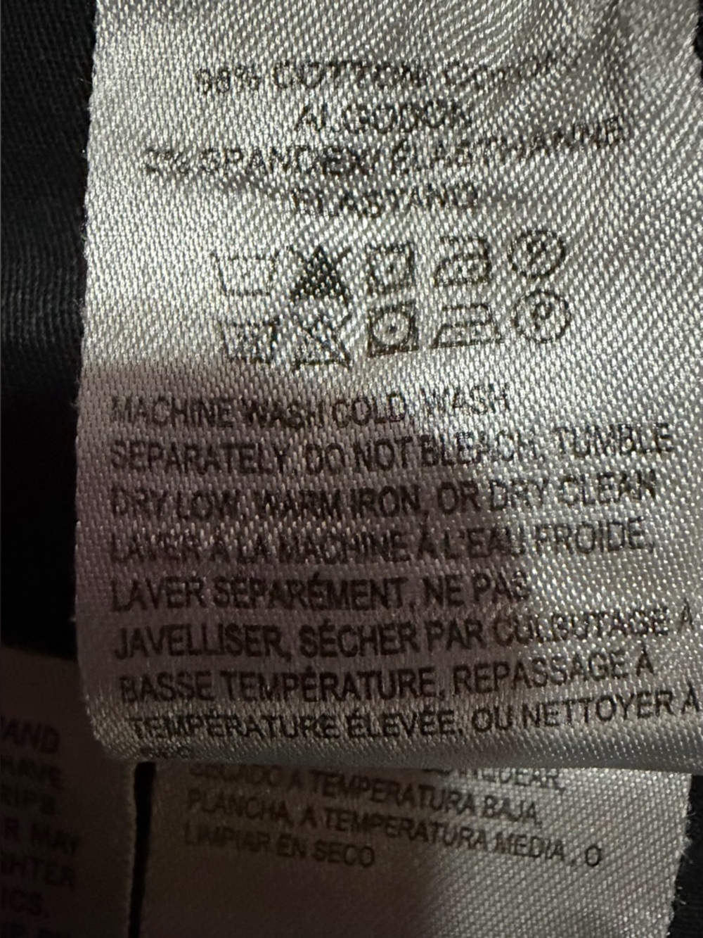 Lucky Brand The Cargo Black Straight Pants - Picture 8 of 8